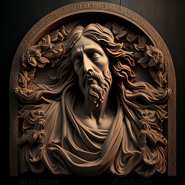 3D model st jesus (STL)